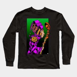 Wizard of the Purple Domain Long Sleeve T-Shirt